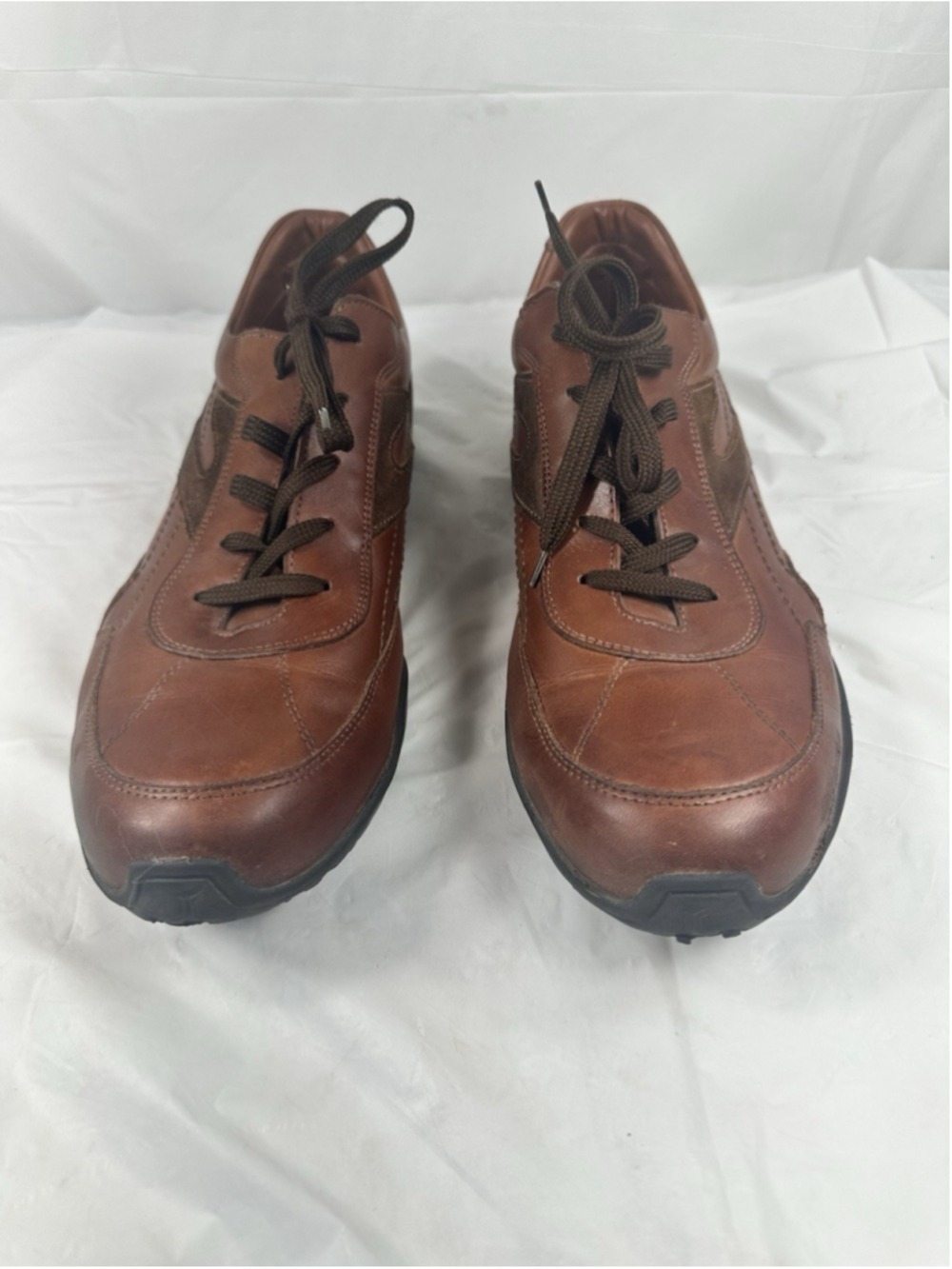 BASS MIDFIELD LEATHER WALKING SHOE SNEAKER SIZE 13 M